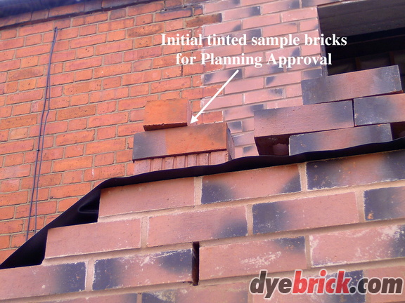 002 tinting sample bricks